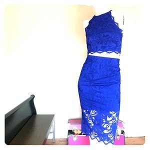 H&M 2 piece floral set size 4